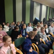 Uczniowie nasze szkoły na widowni