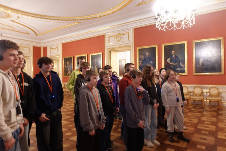 Zajęcia warsztatowe w Zamku Królewskim.