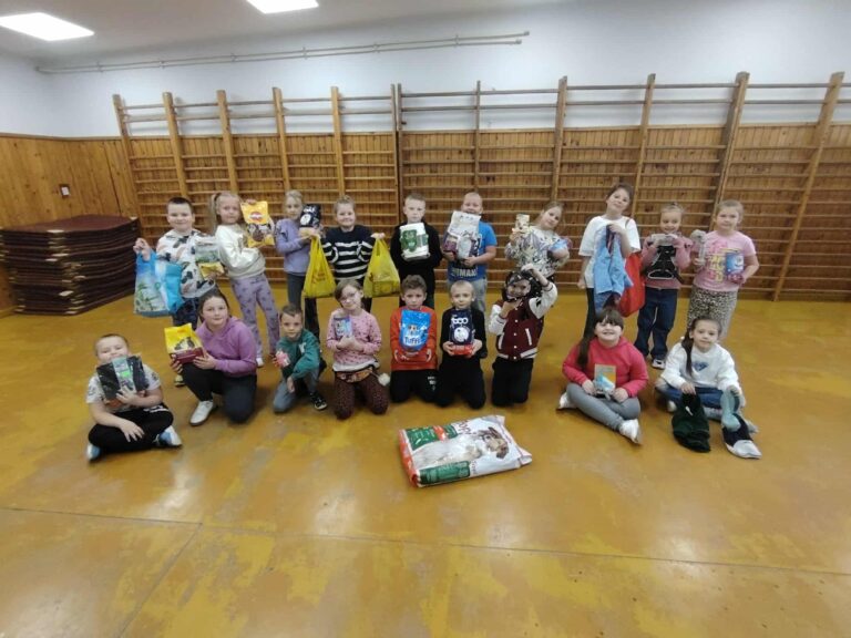 Klasa II. Zbiórka karmy