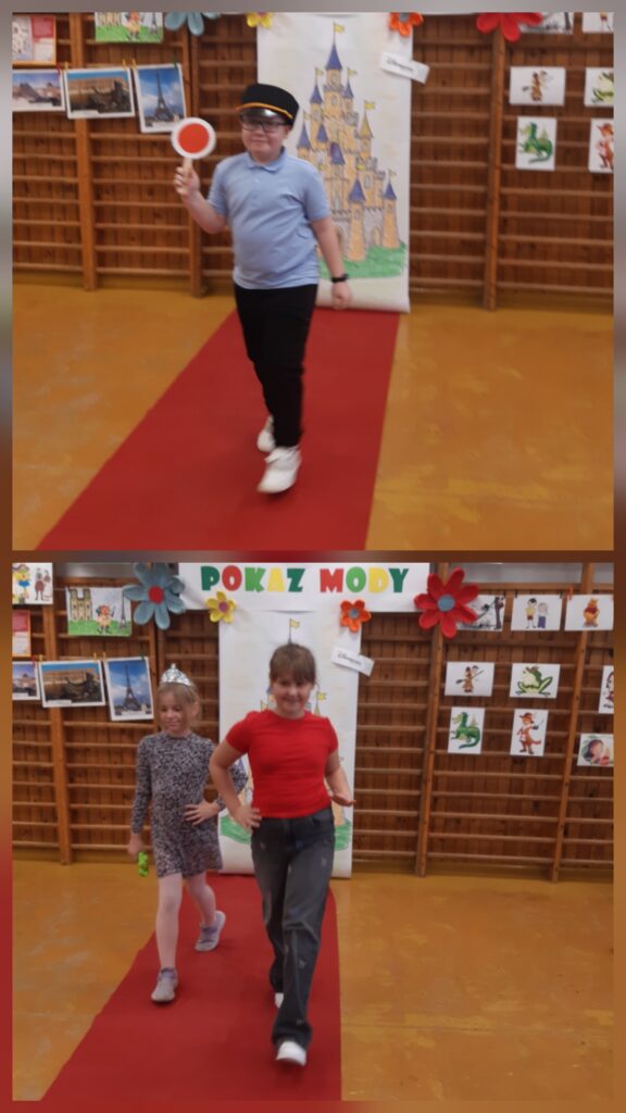 Trzeciokasiści na wybiegu