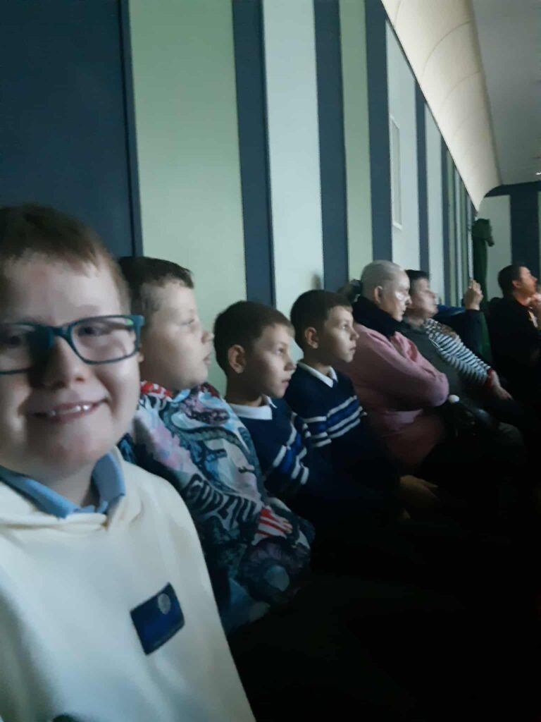 Uczniowie nasze szkoły na widowni