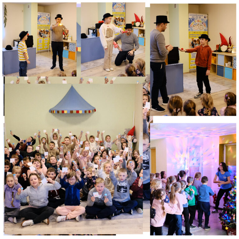 Zabawy integracyjne i pokaz magii