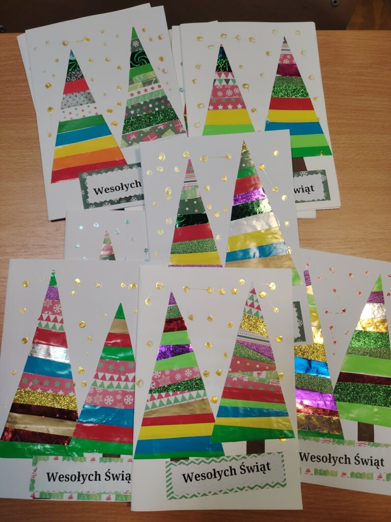 Kartki świąteczne klasa I