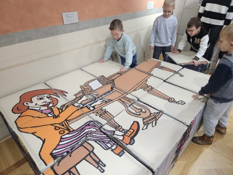 Uczestnicy wycieczki kl. I