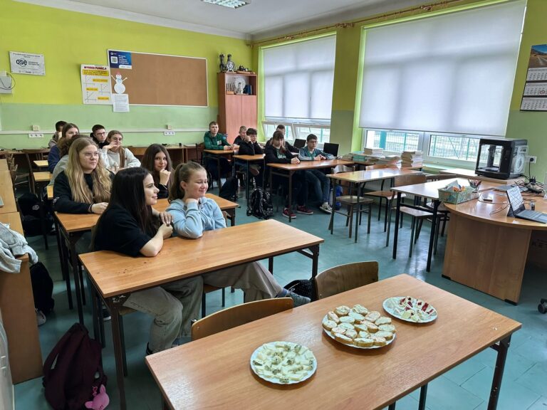 Zajęcia klasy VII z p . Leszkiem Piślewskim