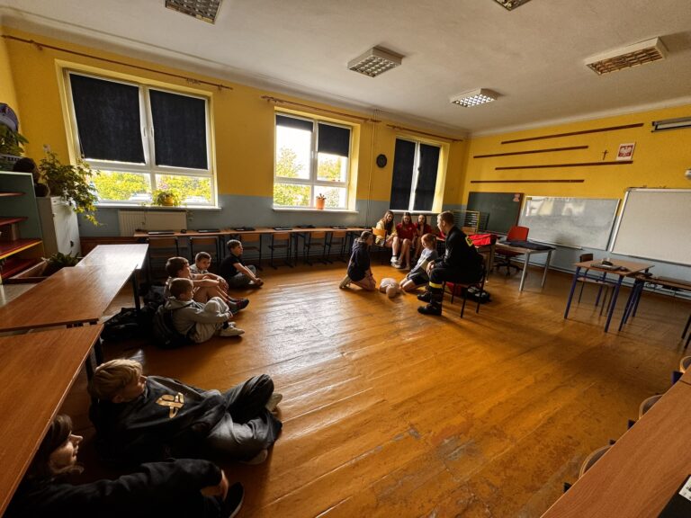 Pierwsza pomoc klasa Vb - OSP Pacyna