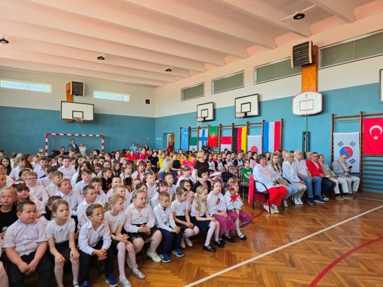 Uczestnicy spotkania z olimpijczykami
